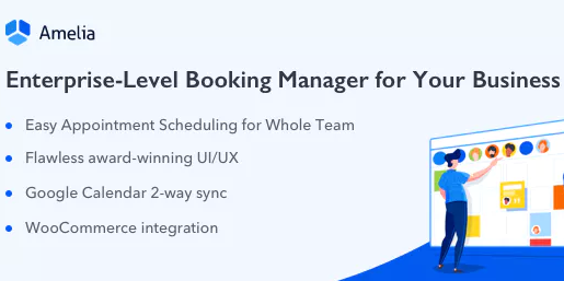 Amelia - Enterprise-Level Appointment Booking WordPress Plugin
