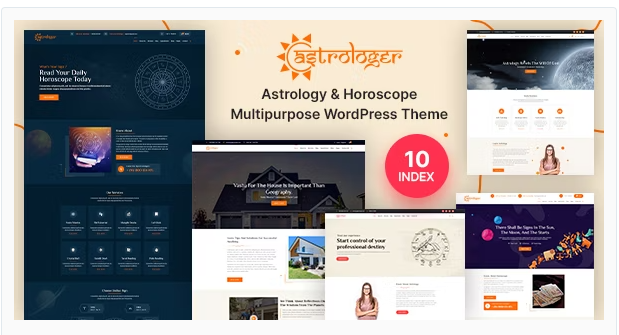 Astro Theme & Horoscope Astrology WordPress Theme With AI Content Generator