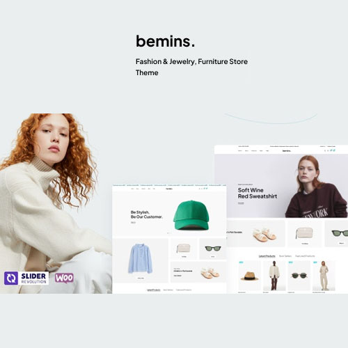 Bemins – Fashion & Jewelry, Furniture Store WordPress Theme