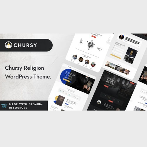 Chursy – Church Religious WordPress Theme