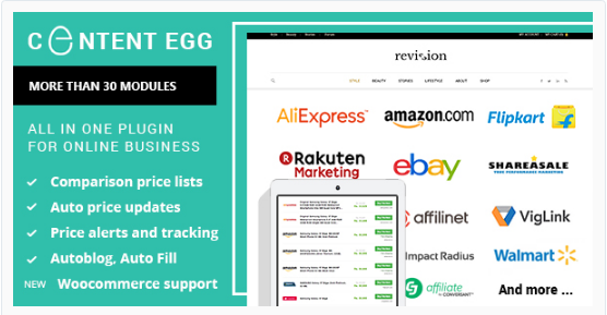 Content Egg – all in one plugin for Affiliate