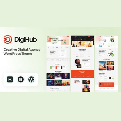 Digihub – Digital Agency WordPress Theme