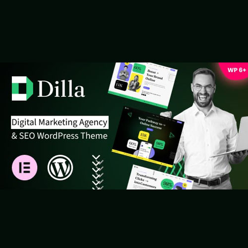 Dilla – Digital Marketing Agency & SEO WordPress Theme