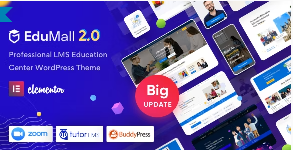 EduMall - Professional LMS Education Center WordPress Theme