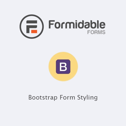 Formidable Forms – Bootstrap Form Styling