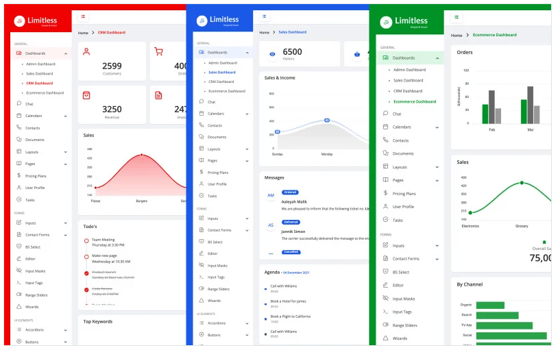 Limit Less - Bootstrap 5 Admin Dashboard