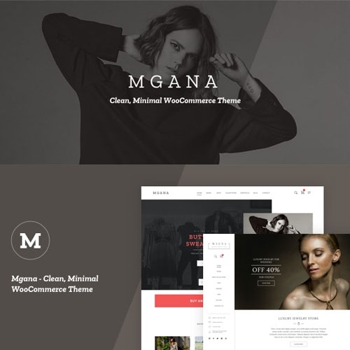 Mgana – Clean, Minimal WooCommerce Theme