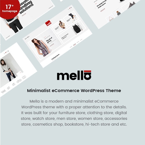 Mella – Minimalist Ajax WooCommerce WordPress Theme