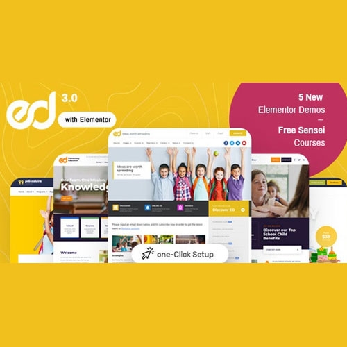 Ed School: Education WordPress Theme