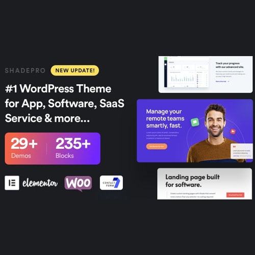 ShadePro – Multi-Purpose WordPress Theme