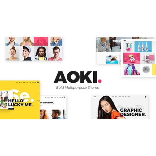 Aoki – Creative Design Agency Theme