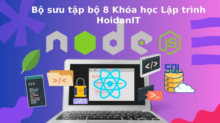 Bộ sưu tập bộ 8 Khóa học Lập trình - HoidanIT