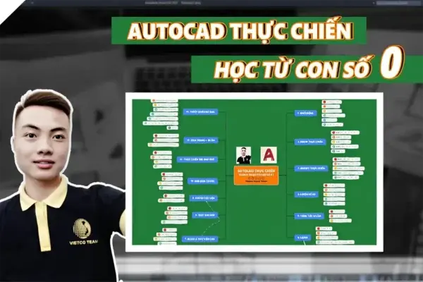 AUTOCAD Thực Chiến – Thành Thạo Từ Con Số 0 (Tặng 10GB Dữ Liệu)