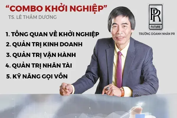 Combo 5 Khóa Học Dành Cho Người Khởi Nghiệp – TS. Lê Thẩm Dương