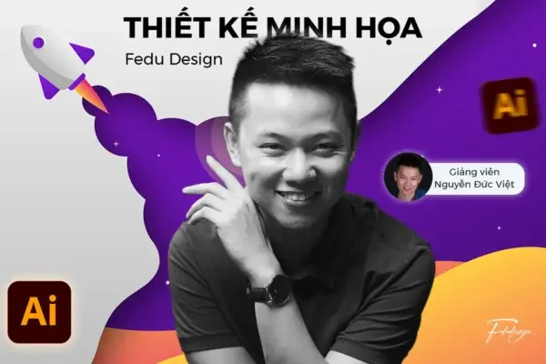 Khóa Học Thiết Kế Minh Họa Với Illustrator – Fedu Design