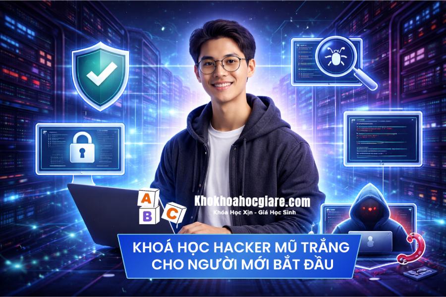 Khoá học Hacker mũ trắng cho người mới bắt đầu - Udemy