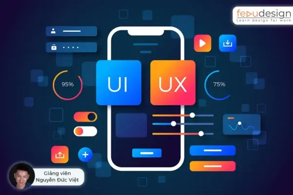 Thiết Kế UI/UX Theo Chuẩn MATERIAL DESIGN Bằng Photoshop – Fedu Design