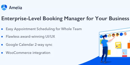 Amelia - Enterprise-Level Appointment Booking WordPress Plugin