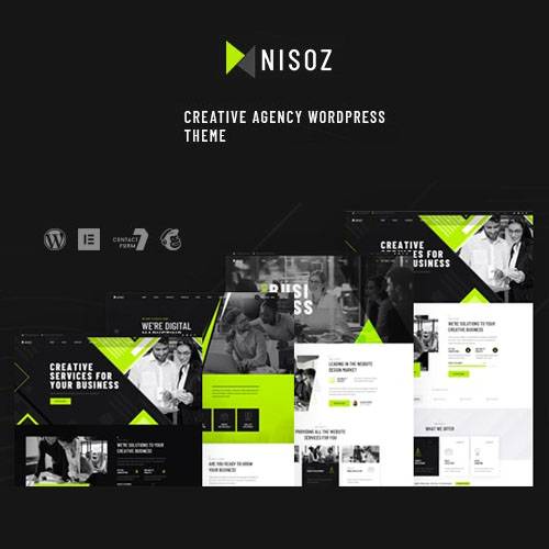 Nisoz – Creative Agency WordPress Theme