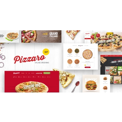 Pizzaro – Fast Food Restaurant WooCommerce Theme