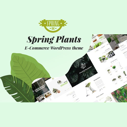 Spring Plants – Gardening & Houseplants WordPress Theme