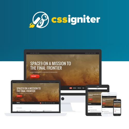 CSS Igniter Space9 WordPress Theme