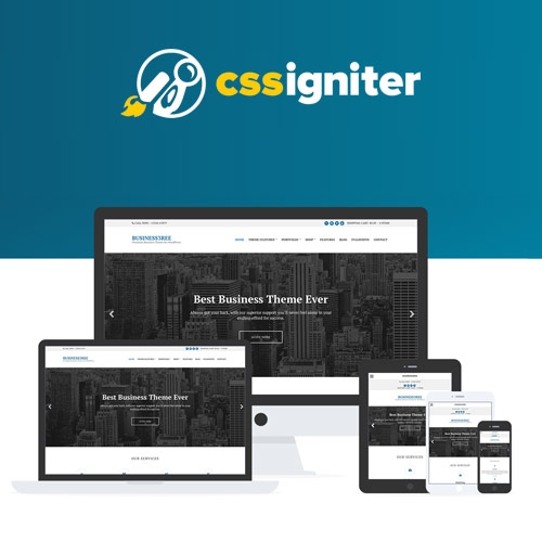 CSS Igniter Business3ree WordPress Theme