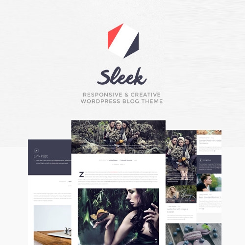 Sleek | Responsive & Creative WordPress Blog Theme