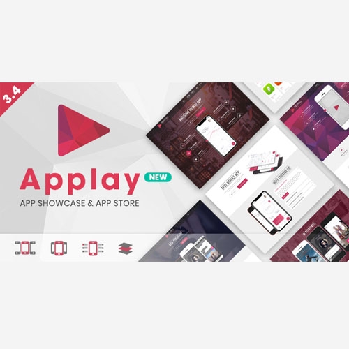 Applay – WordPress App Showcase & App Store Theme