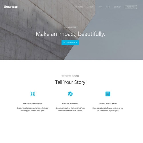 StudioPress Showcase Pro Genesis WordPress Theme