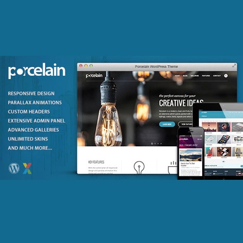 Porcelain – Responsive Multi-Purpose Theme