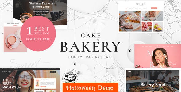 Cake Bakery - Pastry WordPress