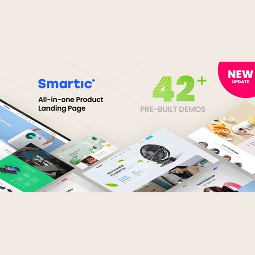 Smartic – Product Landing Page WooCommerce Theme