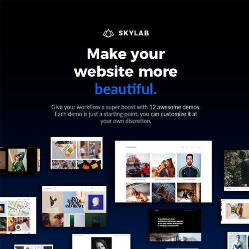 Skylab – Portfolio / Photography WordPress Theme
