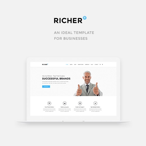 Richer – Responsive Multi-Purpose Theme
