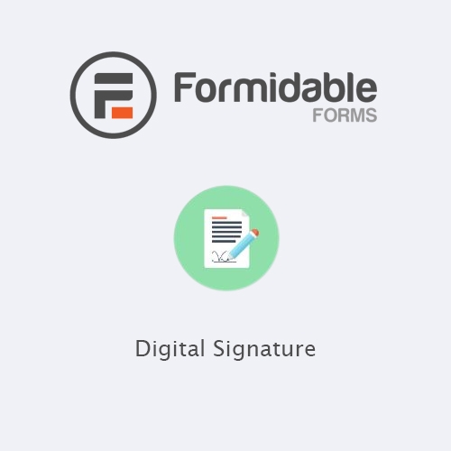 Formidable Forms – Digital Signature