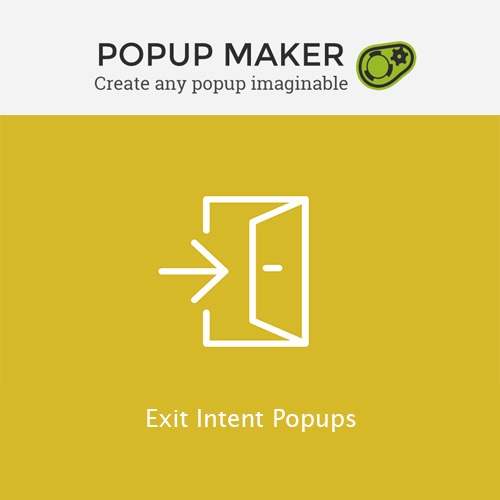 Popup Maker – Exit Intent Popups