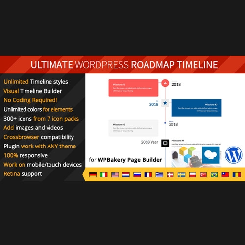 Ultimate Roadmap Timeline – Responsive WordPress Timeline plugin