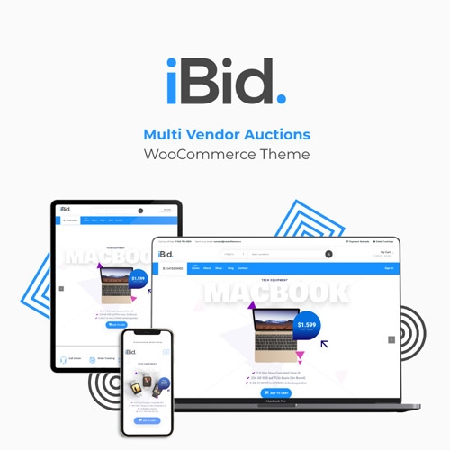 iBid – Multi Vendor Auctions WooCommerce Theme