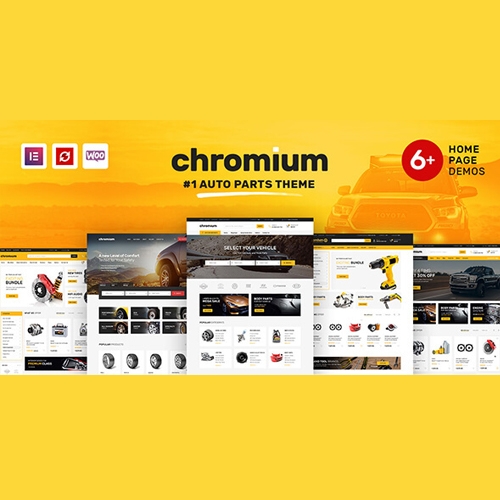 Chromium – Auto Parts Shop WordPress WooCommerce Theme