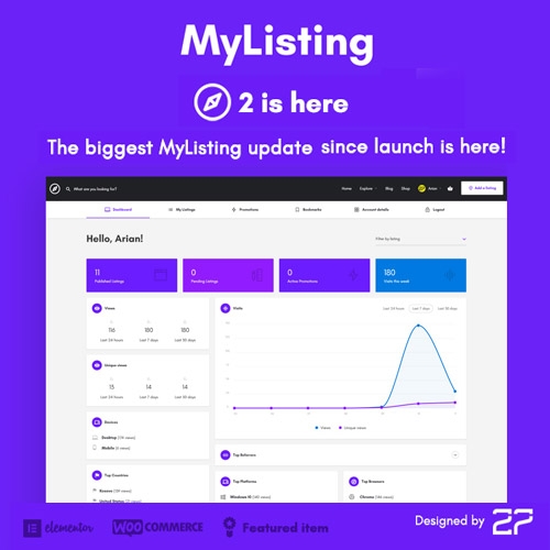 MyListing – Directory & Listing WordPress Theme