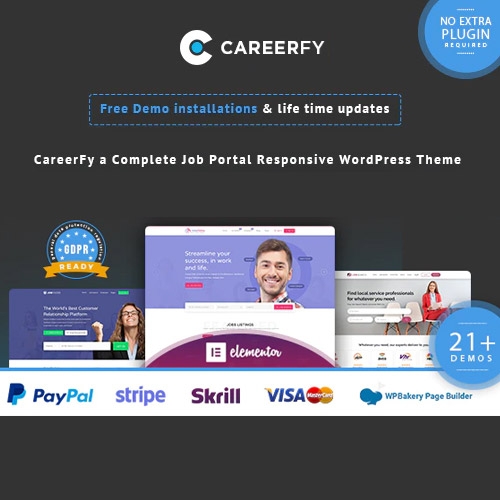 Careerfy – Job Board WordPress Theme