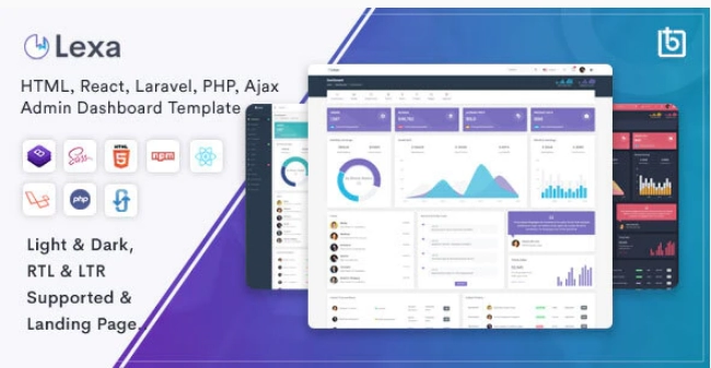 Lexa - Bootstrap 5 Admin & Dashboard Template