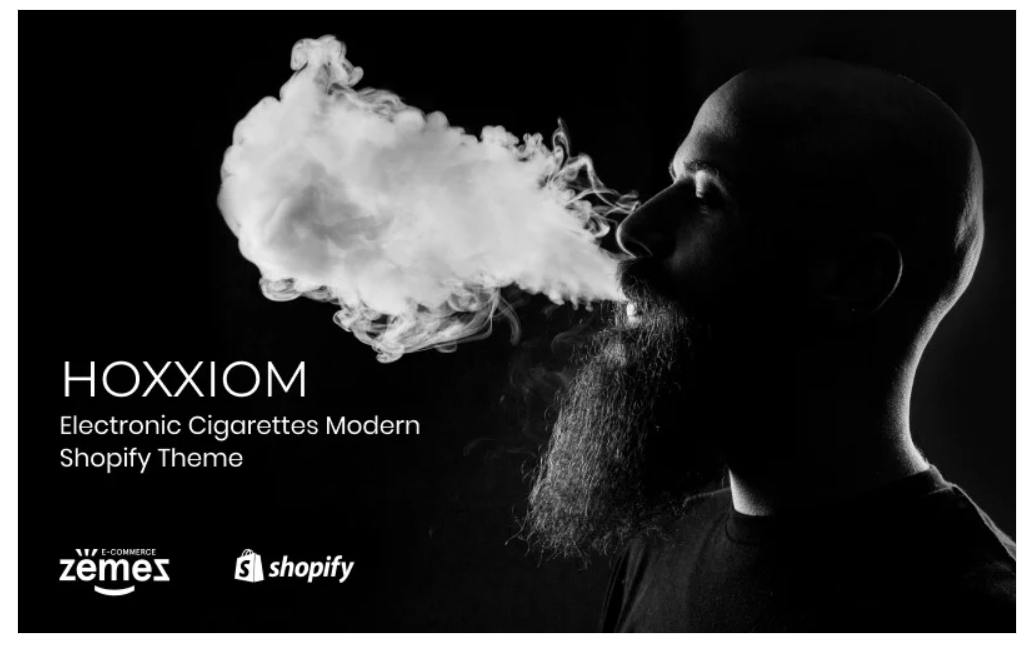 Hoxxiom - Electronic Cigarettes Modern Shopify Theme