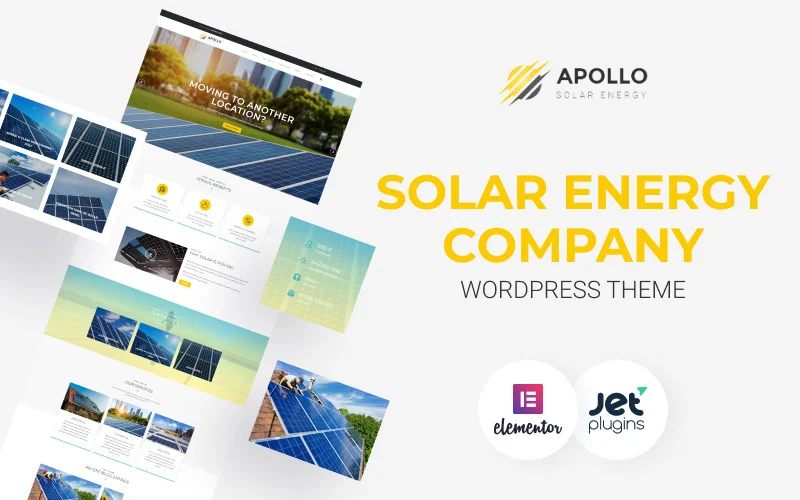 Apollo - Solar Energy Company Responsive WordPress Theme