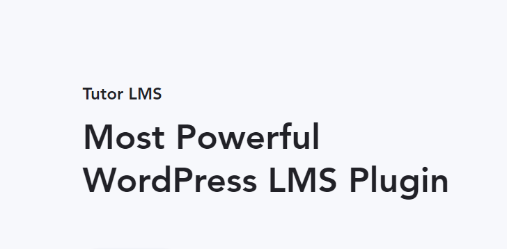 Tutor LMS Pro + Certificate Builder 