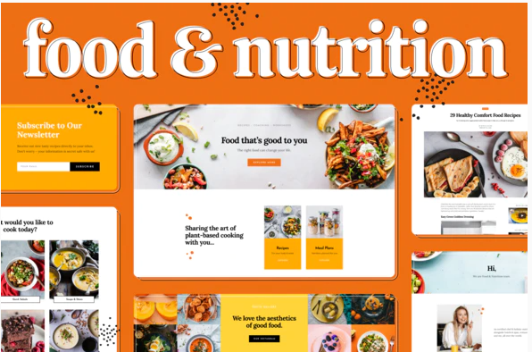 Food & Nutrition Elementor Template Kit