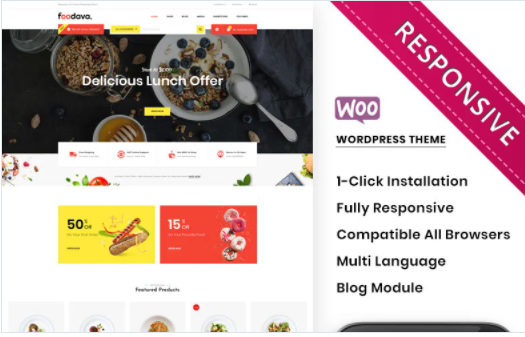 Foodvera - The Fast Food and Restaurant Store WooCommerce Theme