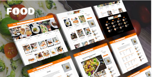 Tasty Food - Recipes & Blog WordPress Theme