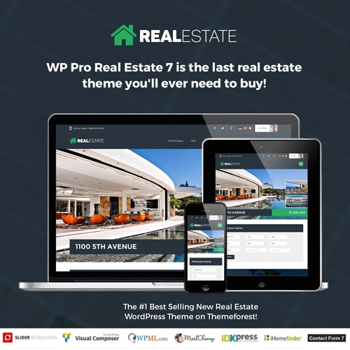 Real Estate 7 – Real Estate WordPress Theme